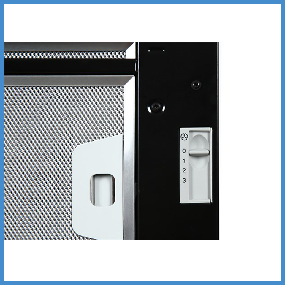 Máy Hút Mùi Âm Tủ Mặt Kính Đen HH-SG70A Hafele 533.89.021