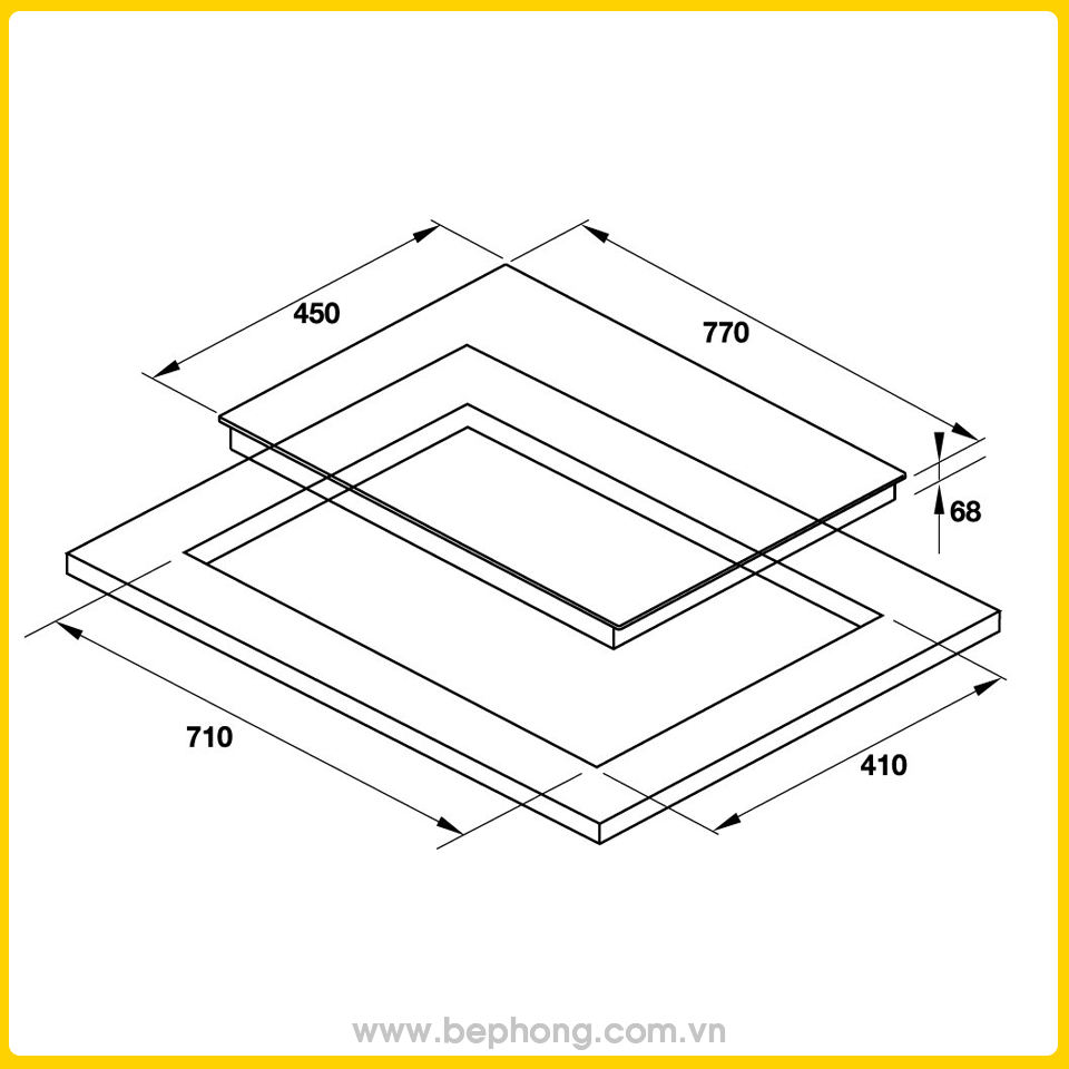 Bếp Điện Từ HC-M773D Hafele 536.61.705