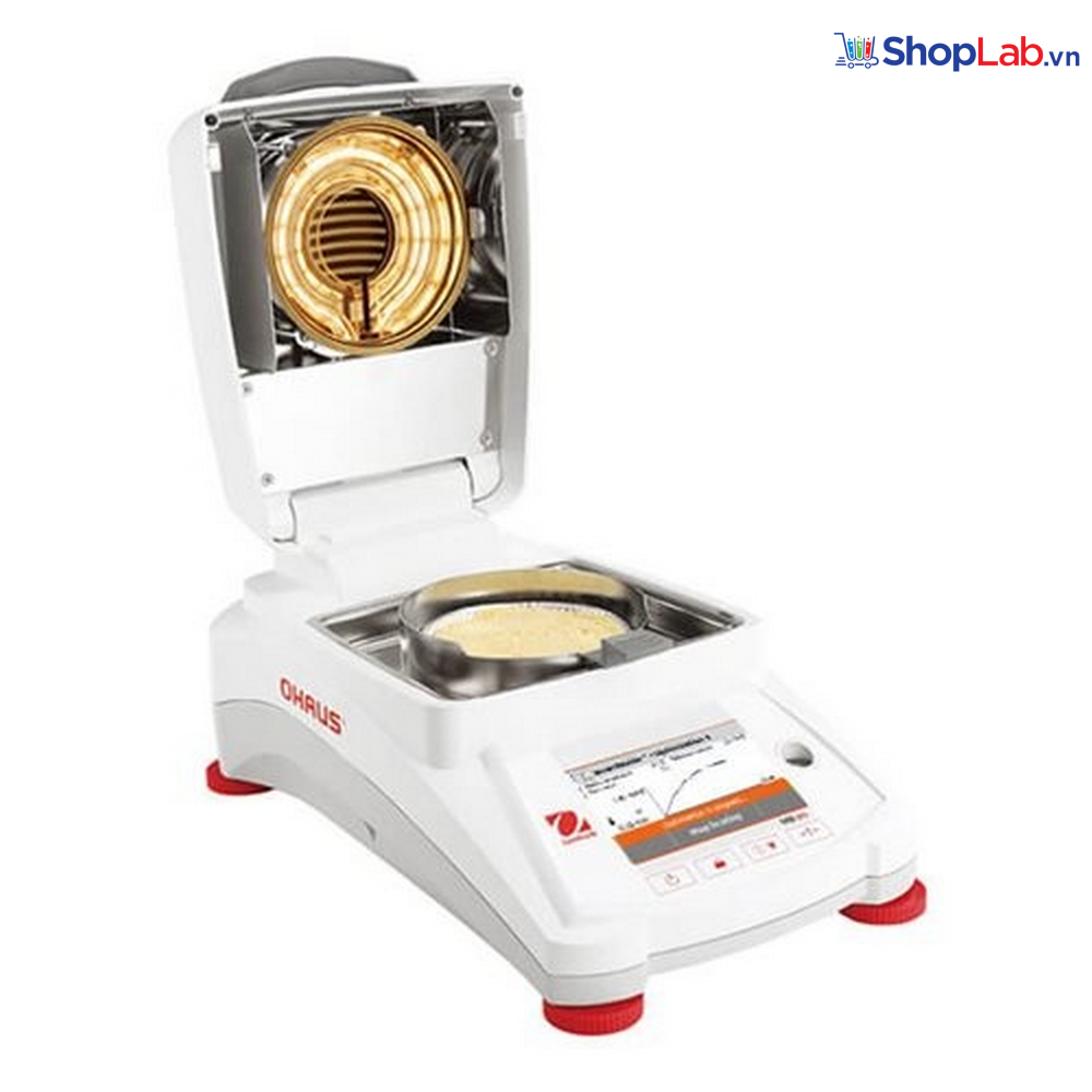 Cân xác định độ ẩm (120g/0.001g – 100%/0.01%) Ohaus
