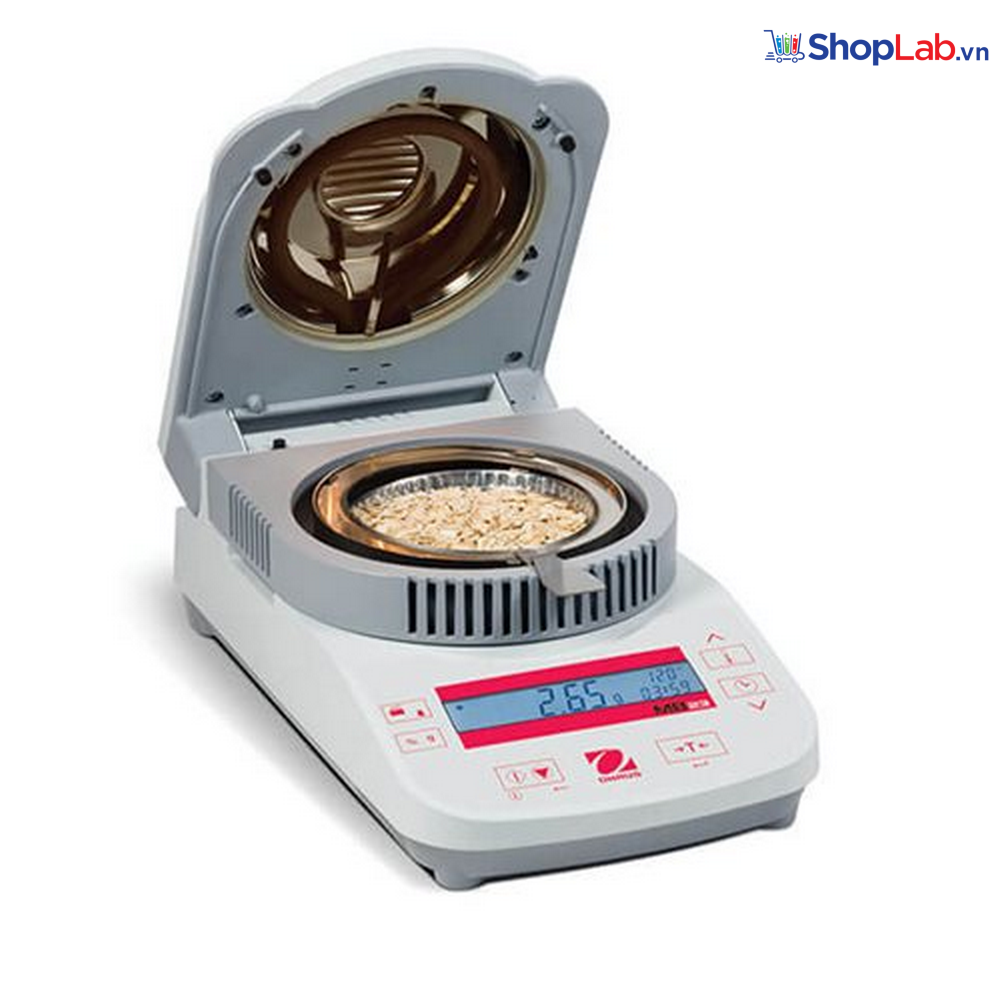 Cân xác định độ ẩm (110g/0.01g – 100%/0.1%) Ohaus