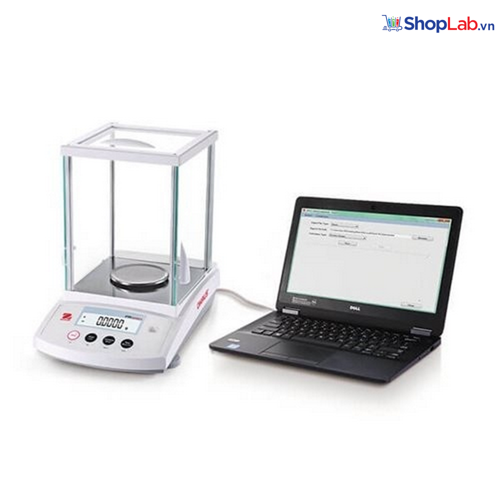 Cân phân tích điện tử-Chuẩn nội (220g x 0.0001g)Ohaus