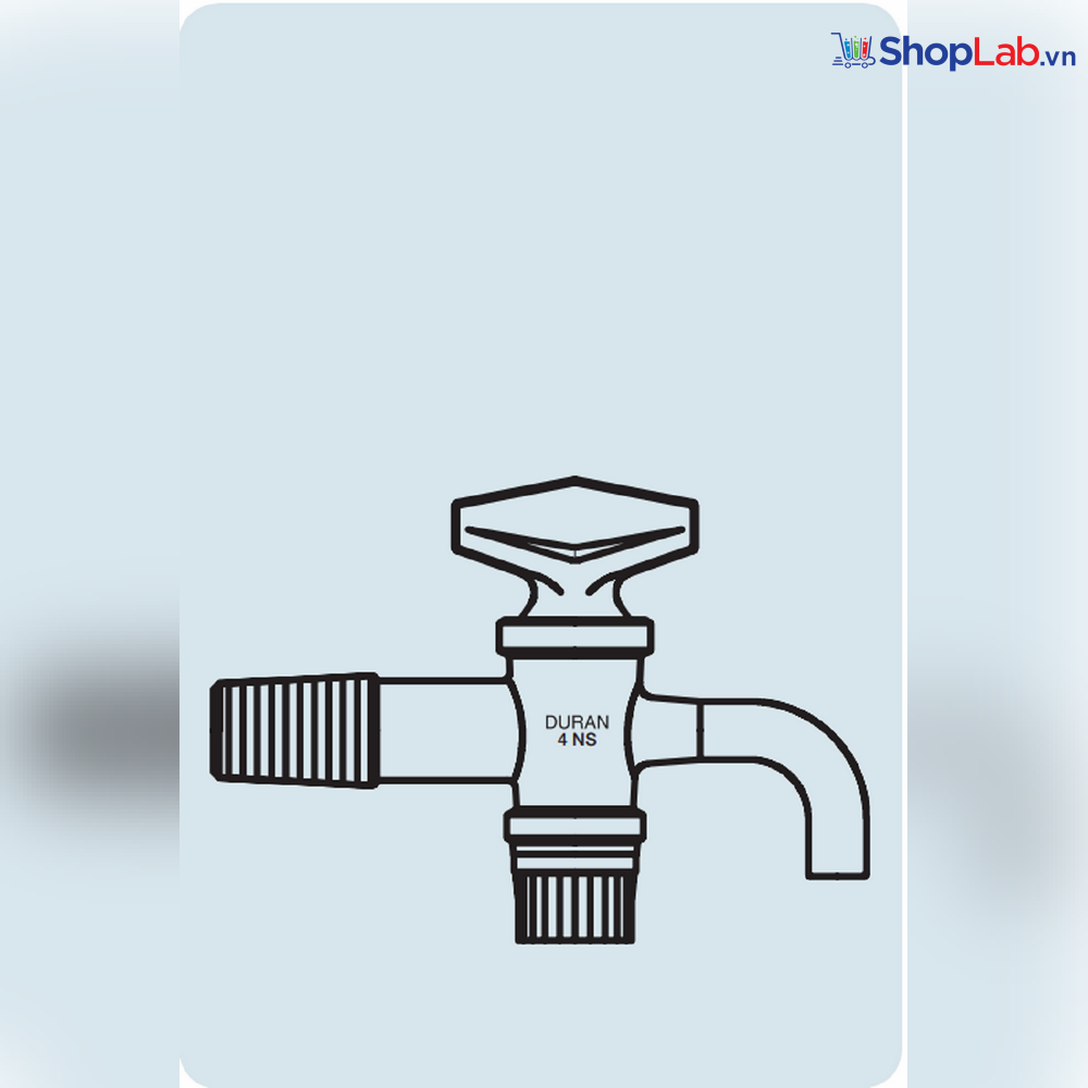 Vòi xả cho chai thủy tinh NS 29 Duran