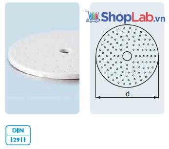 Đĩa bằng sứ cho bình hút ẩm 100mm 297254608 Duran