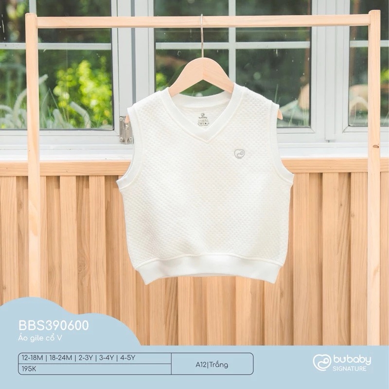 Áo Gile Cổ V Bubaby BBS390600