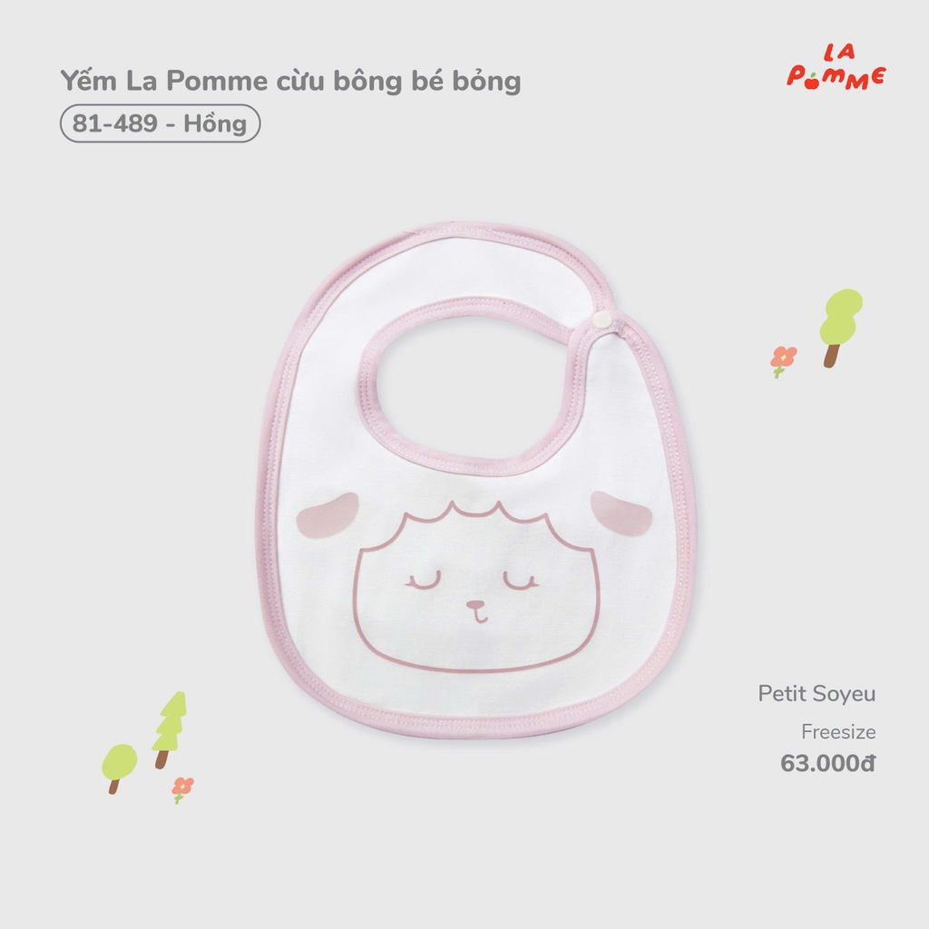 Yếm La Pomme cừu bông bé bỏng 81489