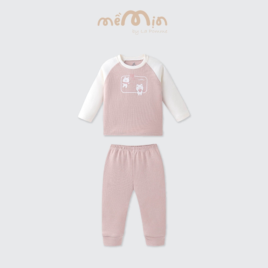 Bộ dài tay Mềm Mịn by La Pomme những người bạn lông mềm