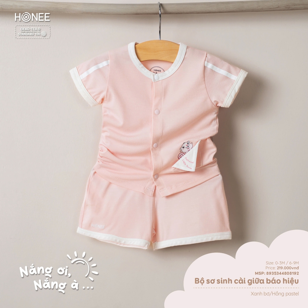 Bộ sơ sinh cài giữa báo hiệu 8935344808192