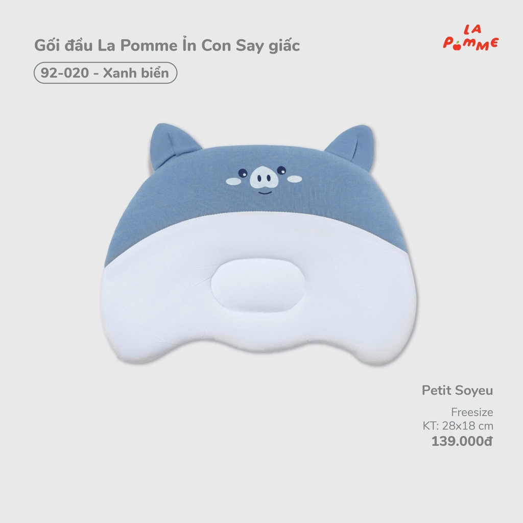 Gối đầu La Pomme Ỉn Con Say giấc