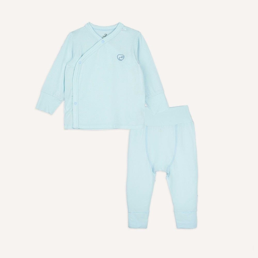 Bộ dài tay cài chéo Bubaby BMD110802