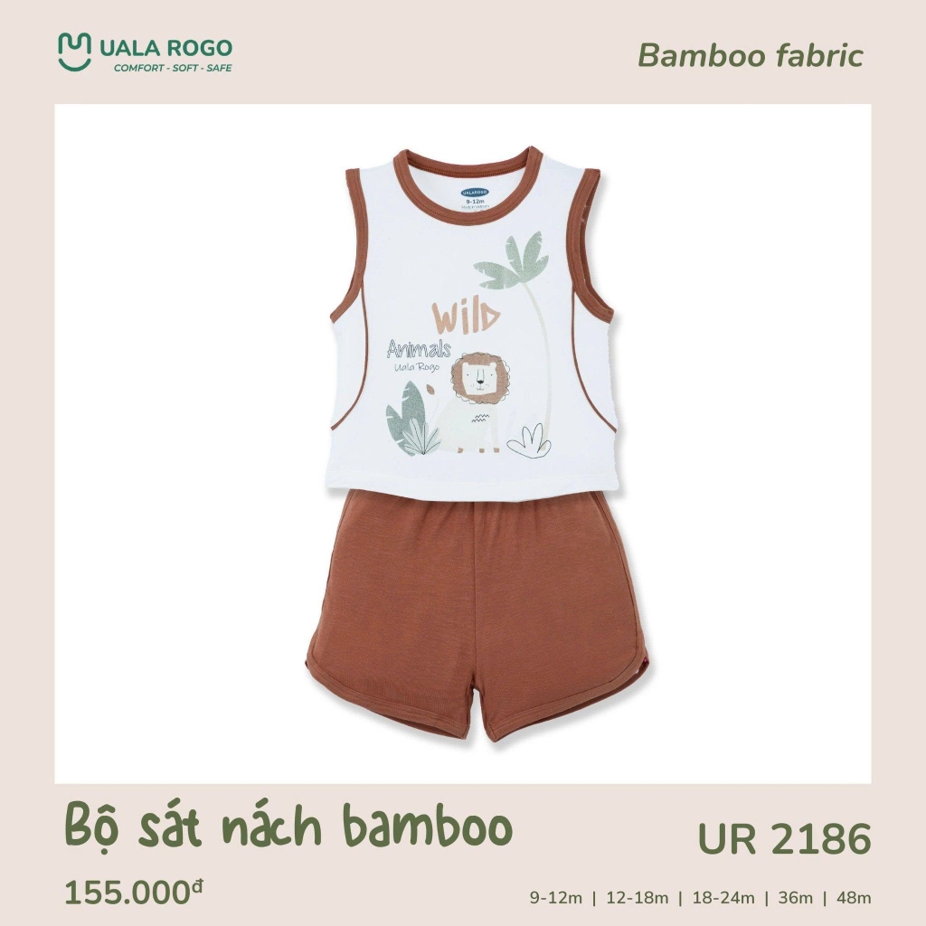 Bộ Sát Nách Bamboo Họa Tiết Cành Cây UR2186