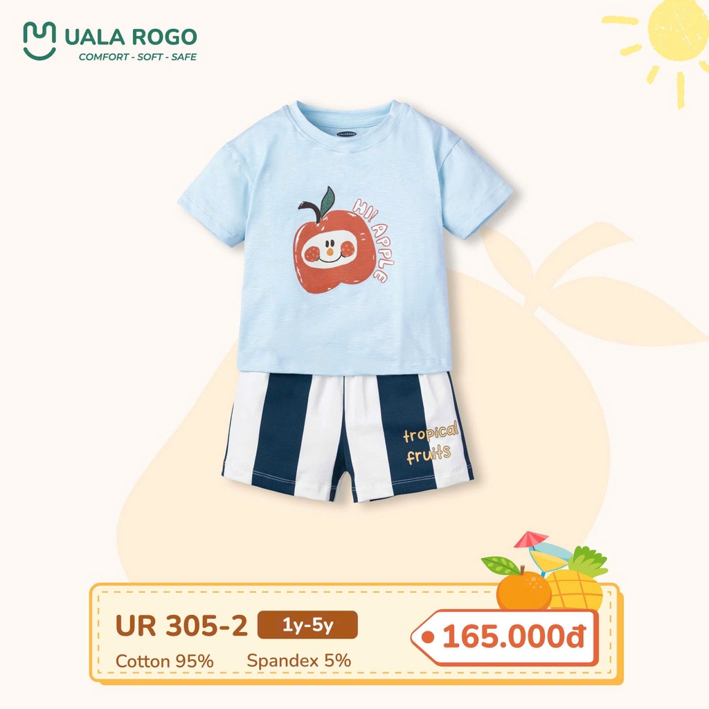 Bộ cộc tay cho bé UR305