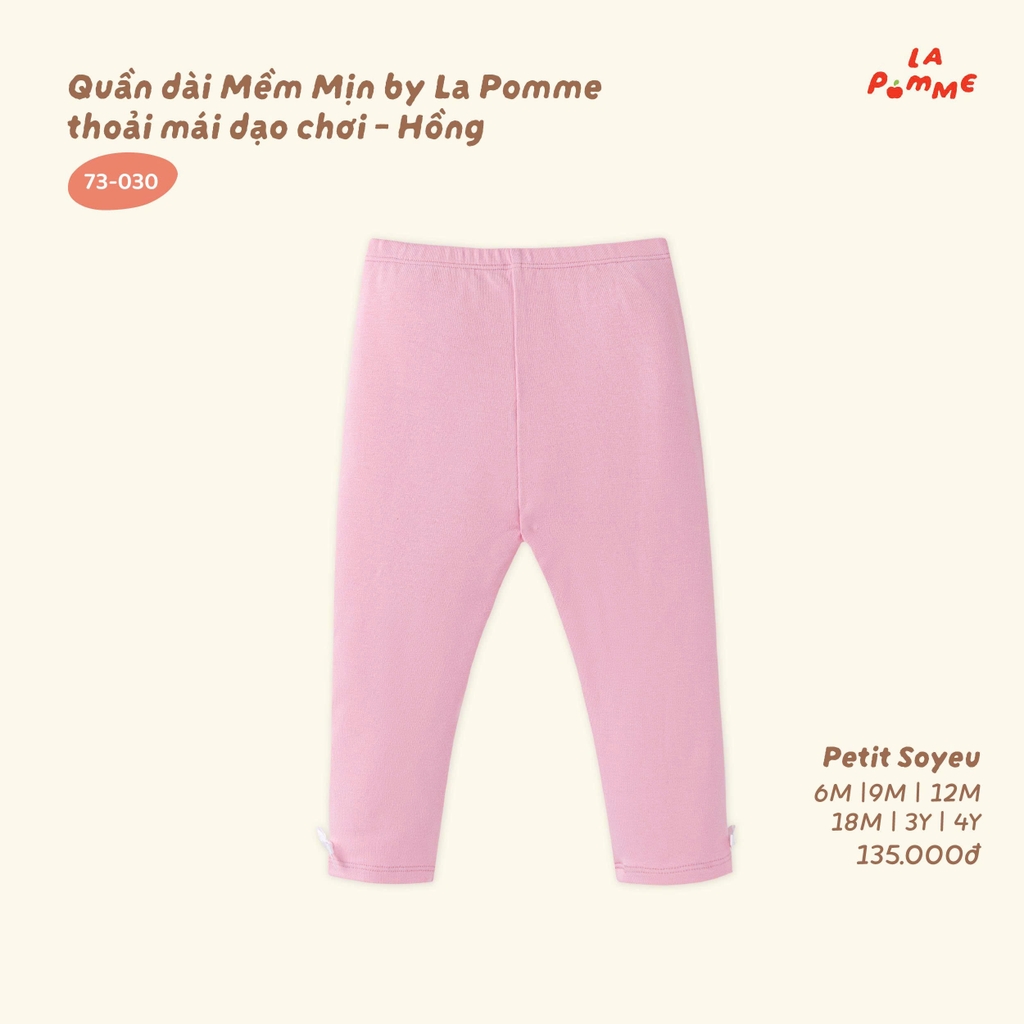 Quần dài Mềm Mịn by La Pomme thoải mái dạo chơi