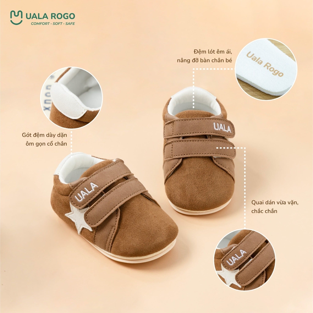 Giày Sơ Sinh Cho Bé UR 5749