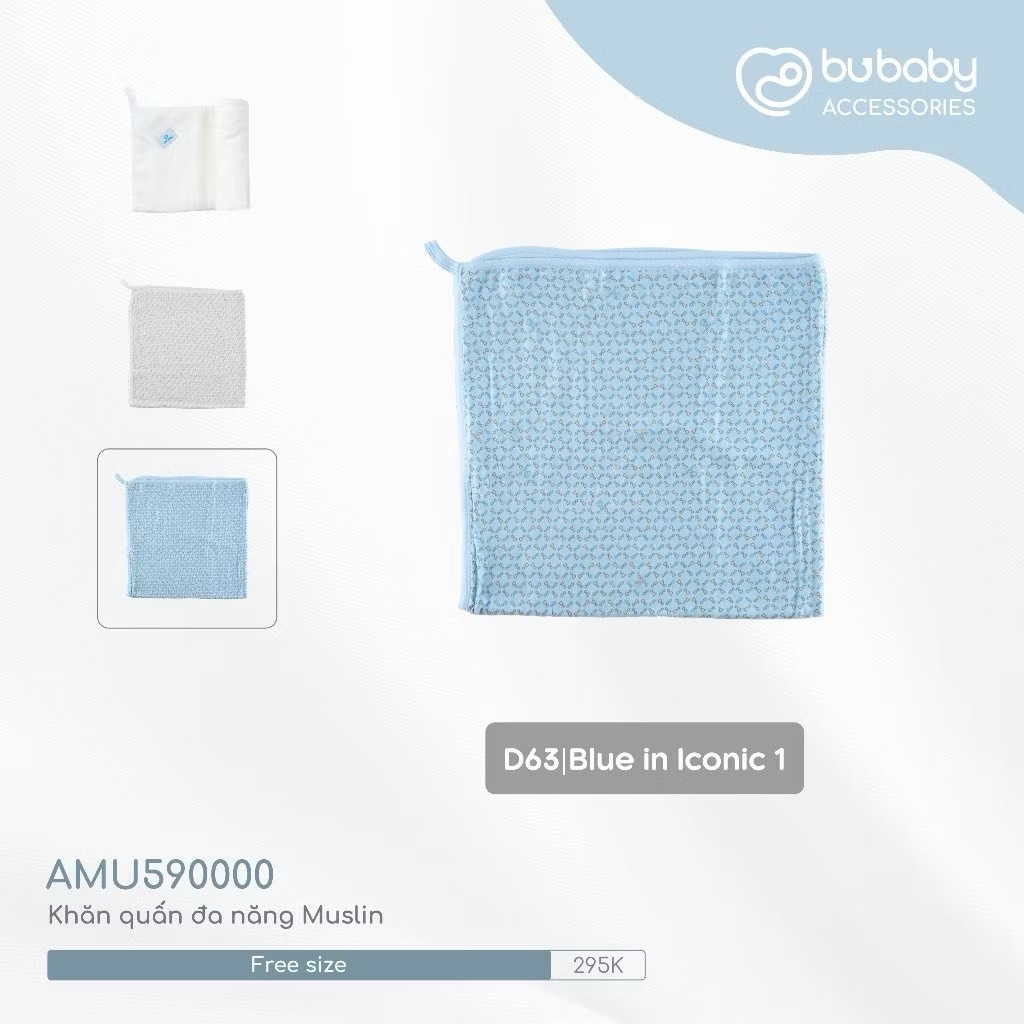 Khăn Quấn Đa Năng Muslin Bubaby AMU590000
