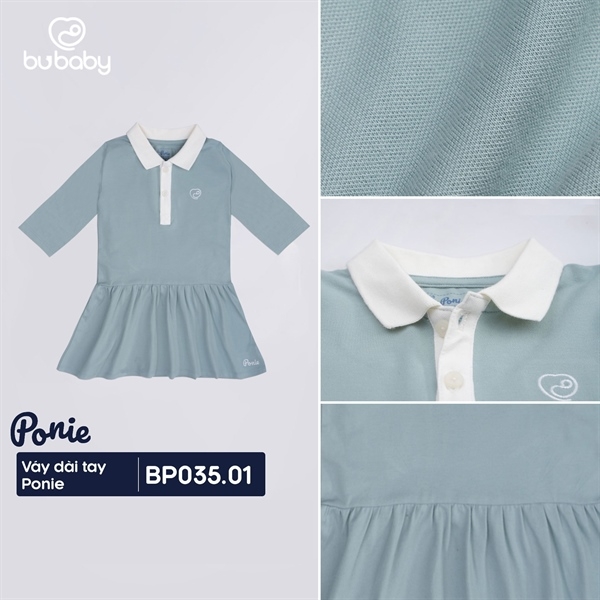 Váy Dài Tay Ponie Bubaby BP035.01