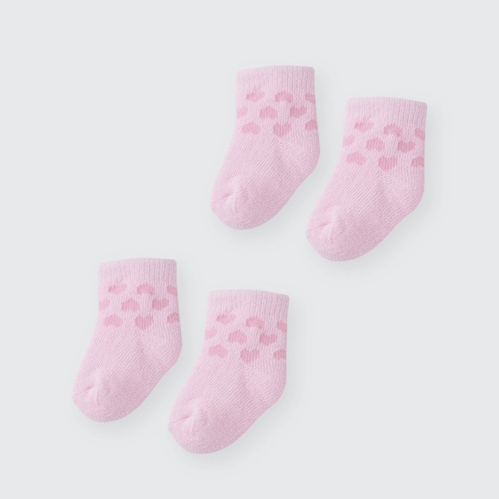 Set 02 đôi tất La Pomme sắc màu tươi tắn