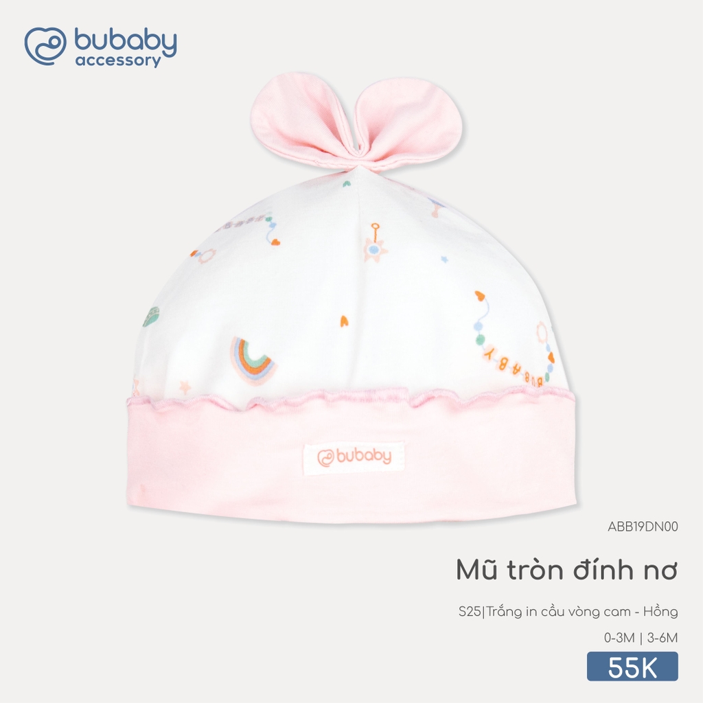 Mũ tròn đính nơ ABB19DN00
