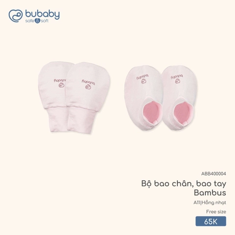 Bộ bao chân, bao tay Bambus ABB400004