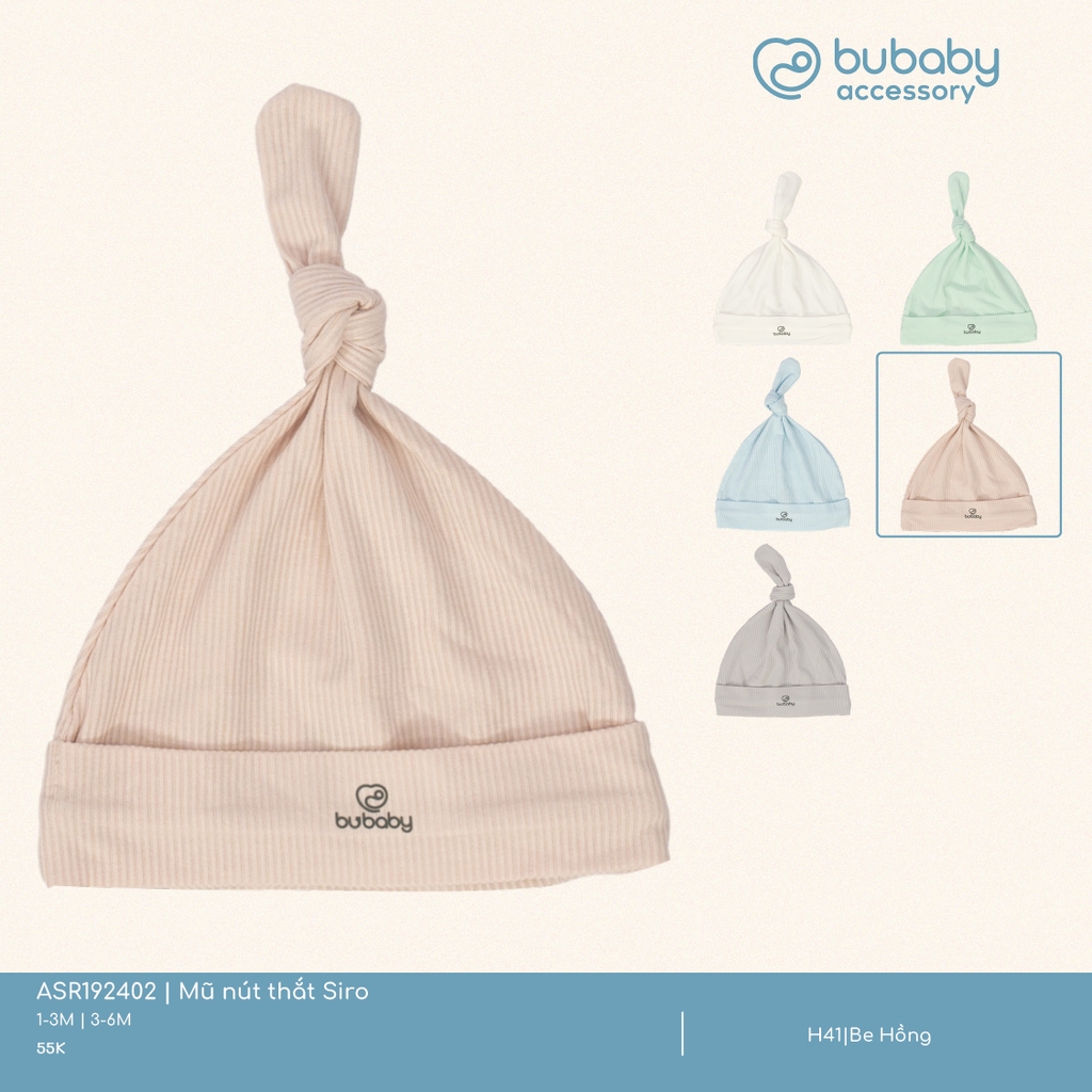 Mũ nút thắt Siro Bubaby ASR192402