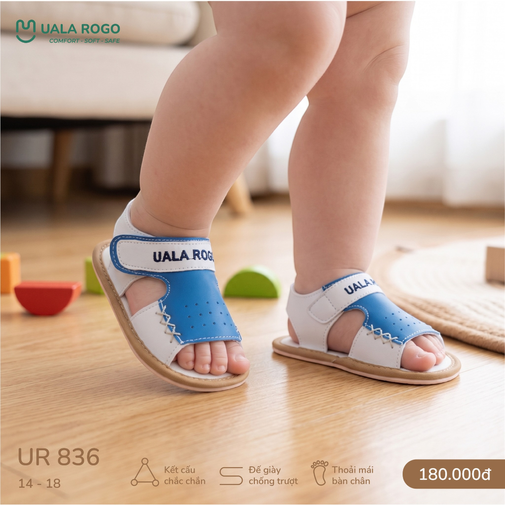 Giày dép tập đi chống trượt cho bé UR 836