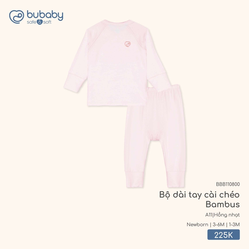 Bộ dài tay cài chéo Bambus BBB110800