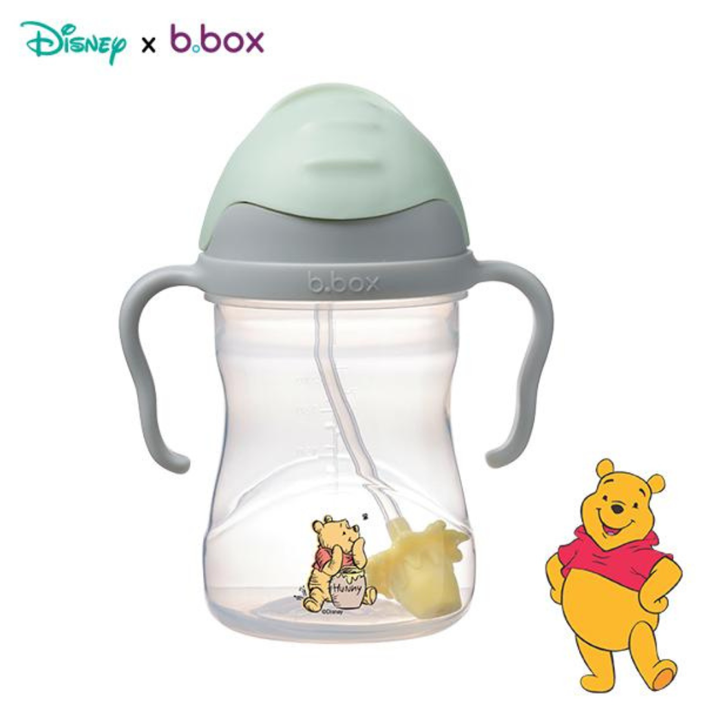 Bình nước Disney 360 độ tập bé uống nước đủ màu 240ML
