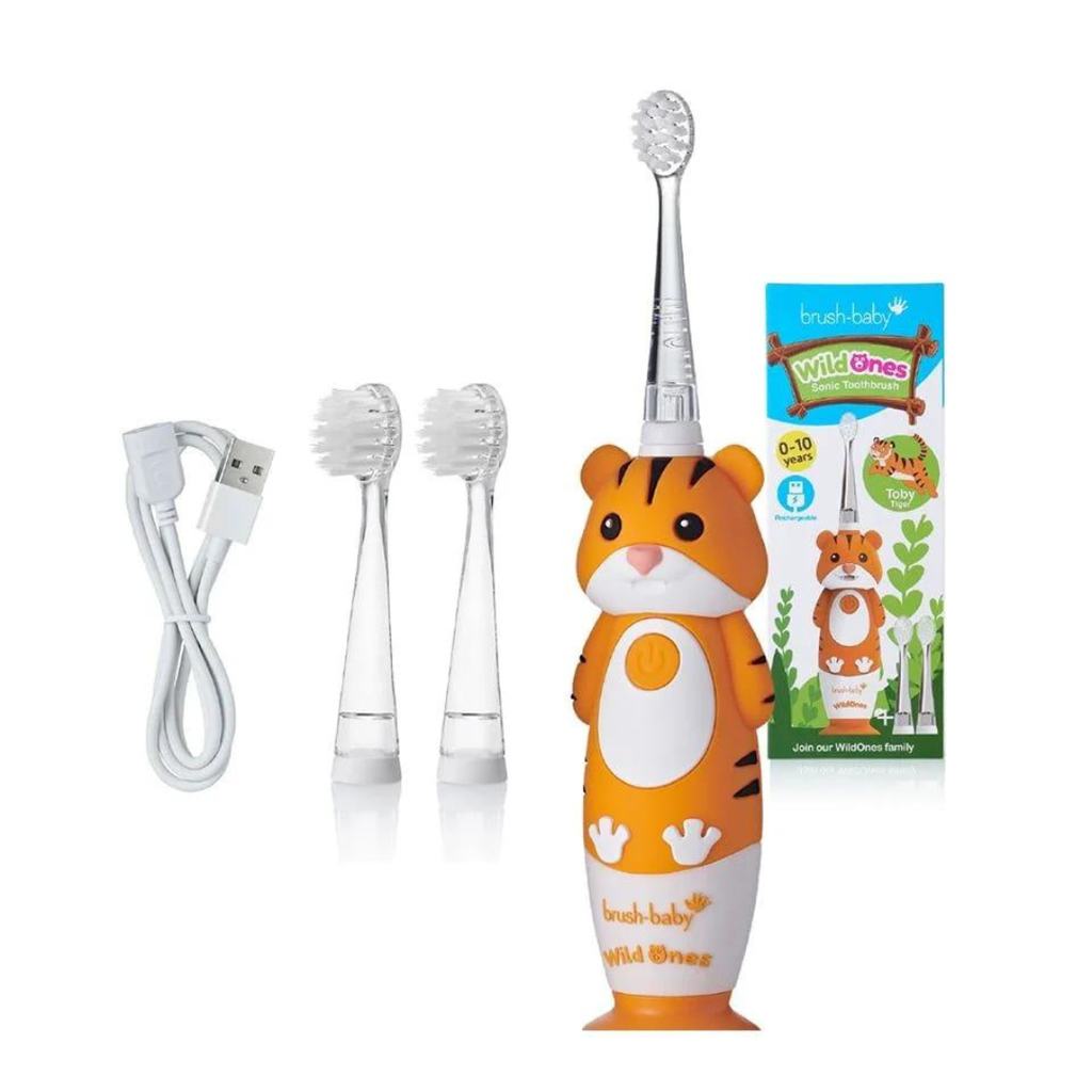 Bàn chải điện sóng âm có kèm sạc 0-10 tuổi