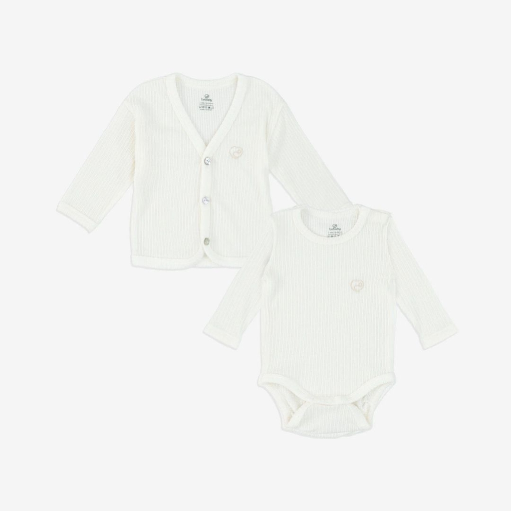 Set Áo cardigan kèm body chip dài tay Lennie BWL610000