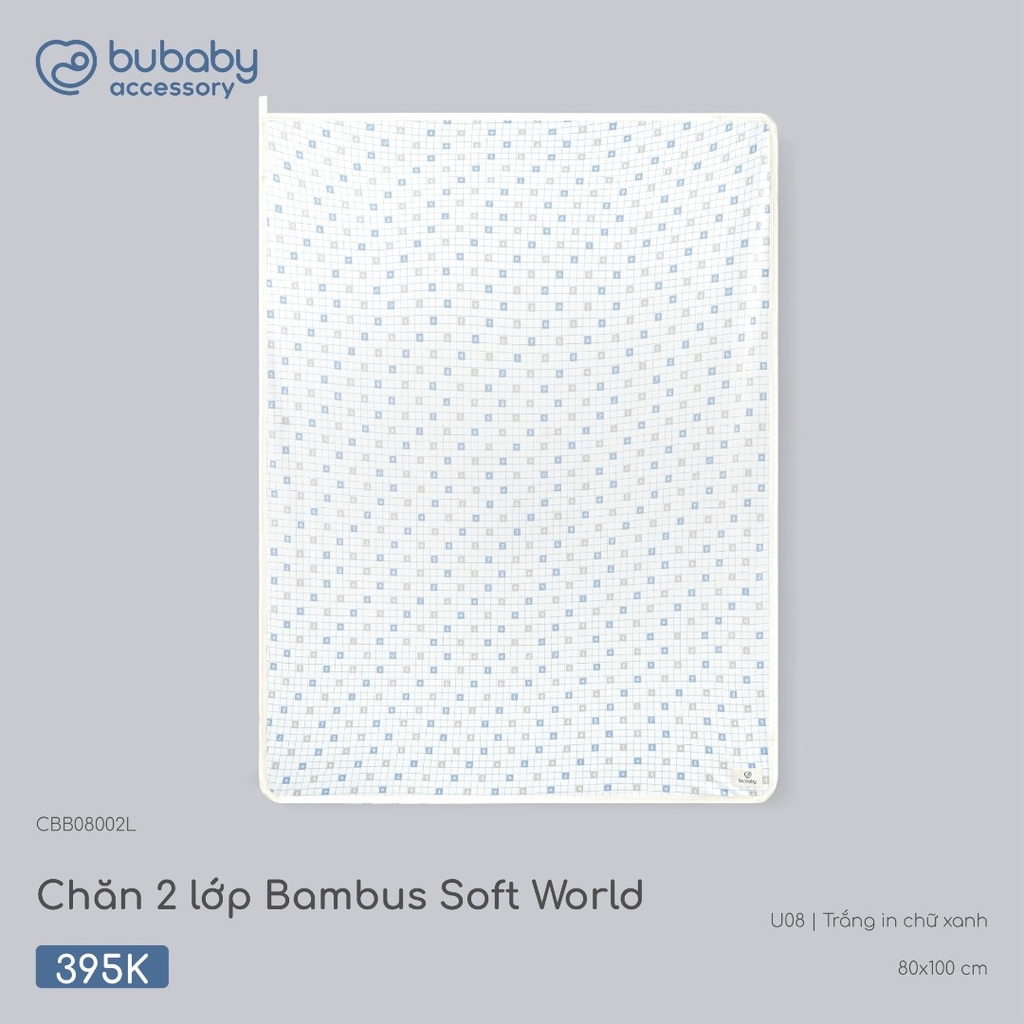 Chăn 2 lớp Bambus Soft World 80x100cm CBB08002L