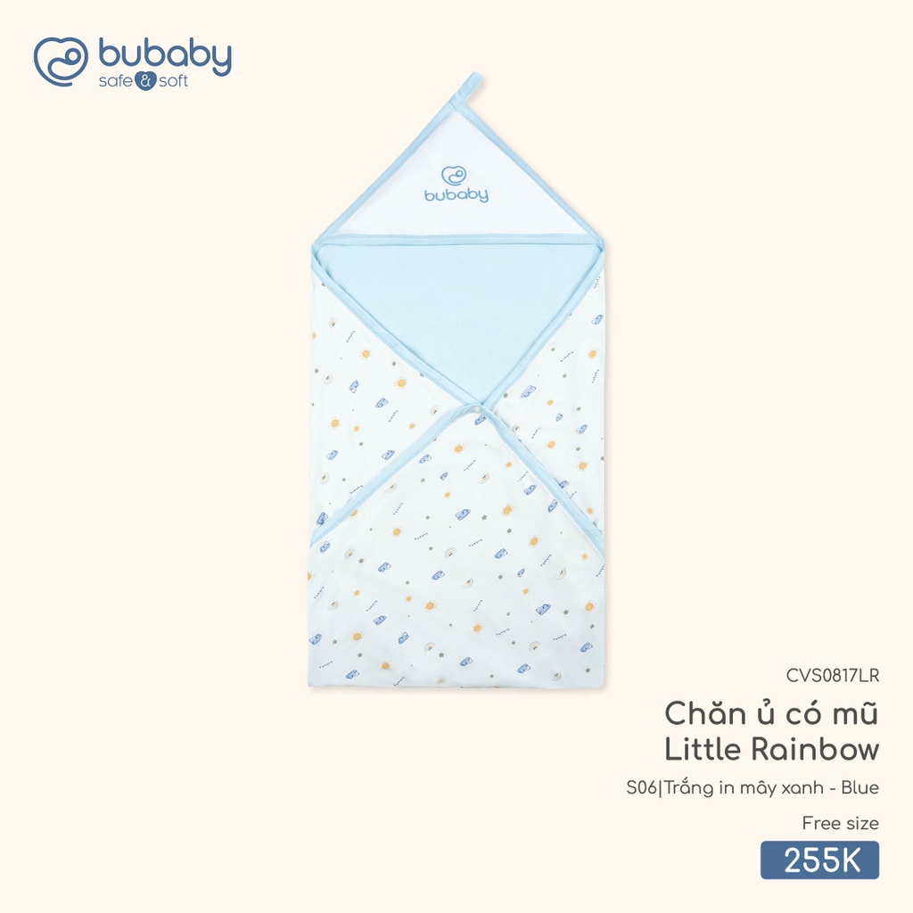 Chăn ủ có mũ Little Rainbow CVS0817LR