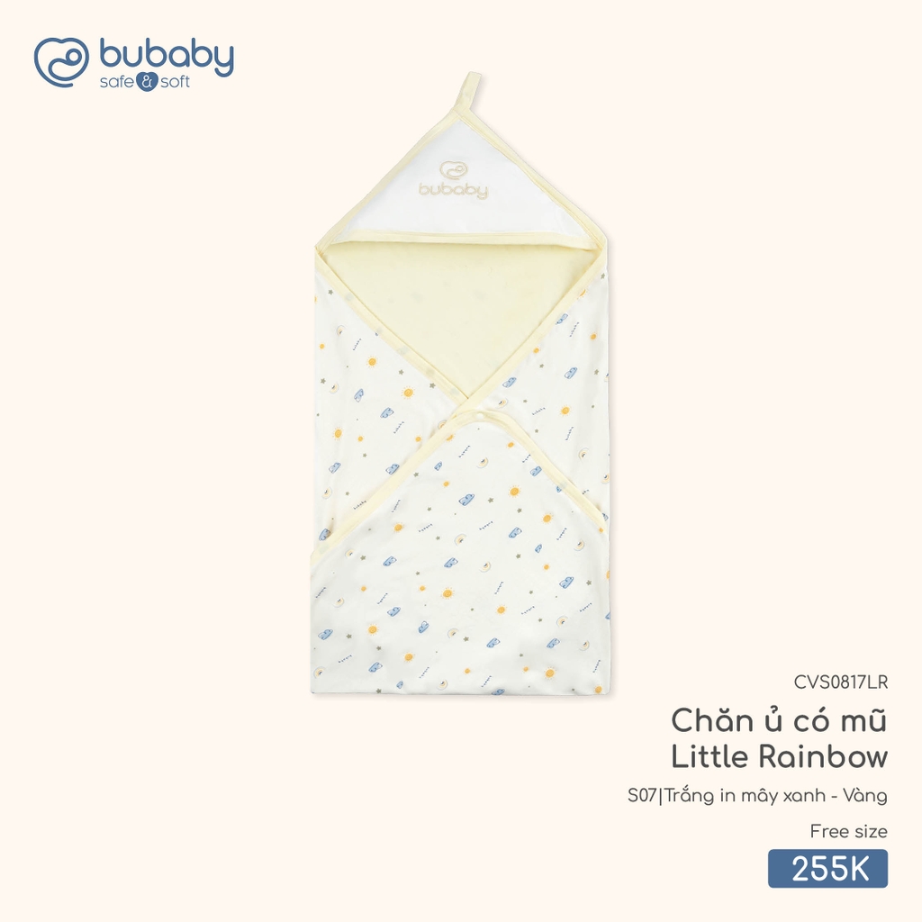 Chăn ủ có mũ Little Rainbow CVS0817LR