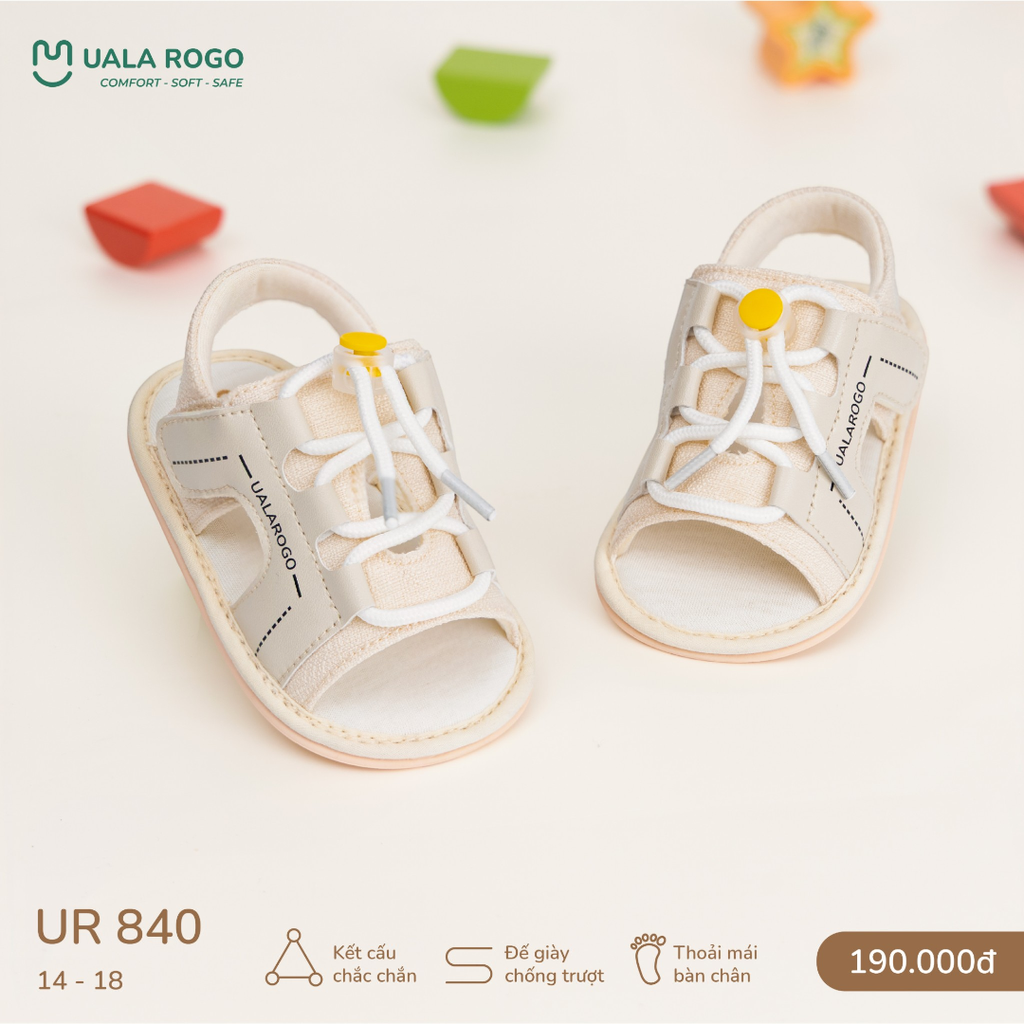 Giày dép tập đi chống trượt cho bé UR 840