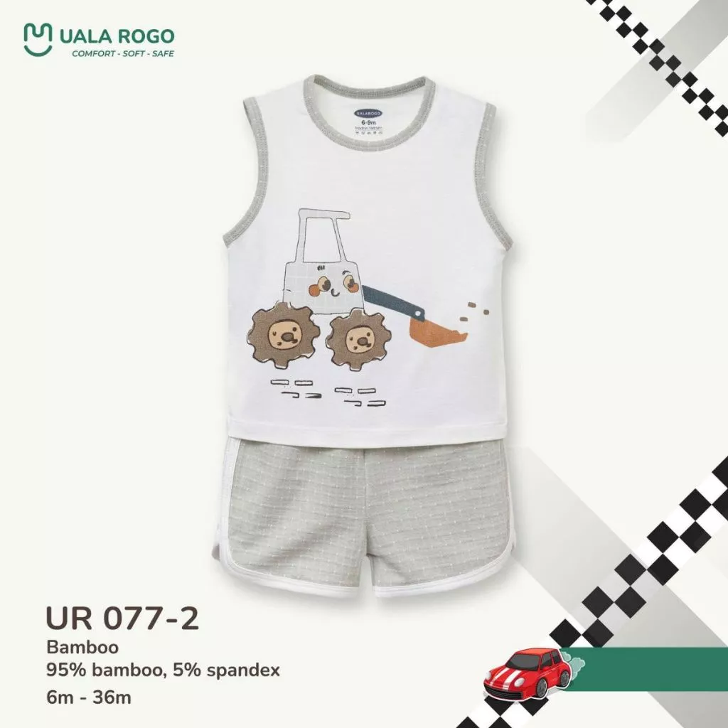 Bộ sát nách Baby Truck UR 077