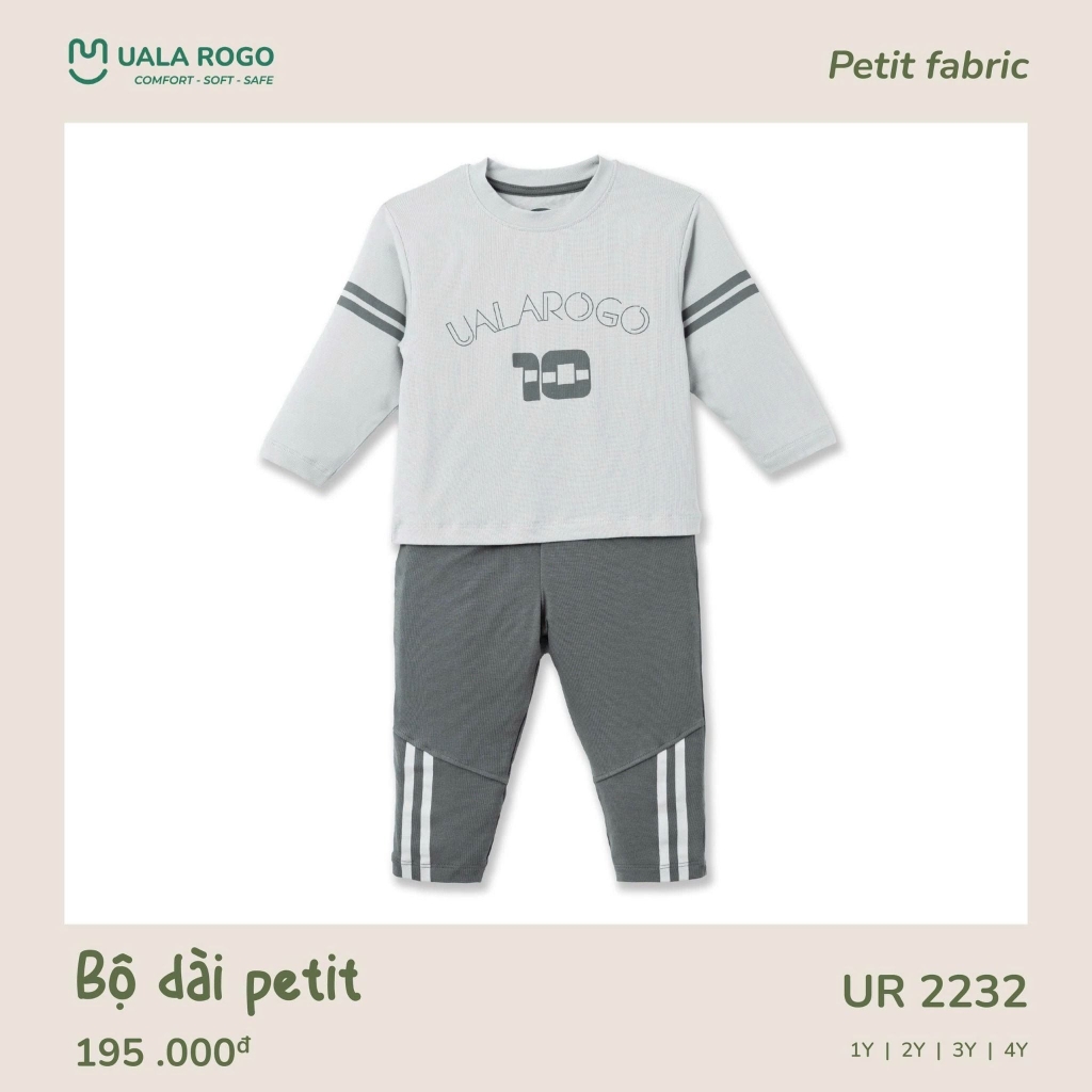 Bộ dài petit Uala họa tiết bóng rổ UR2232
