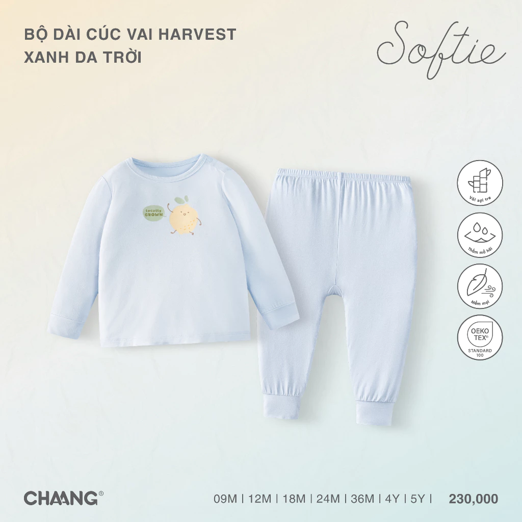 Bộ dài cúc vai Harvest