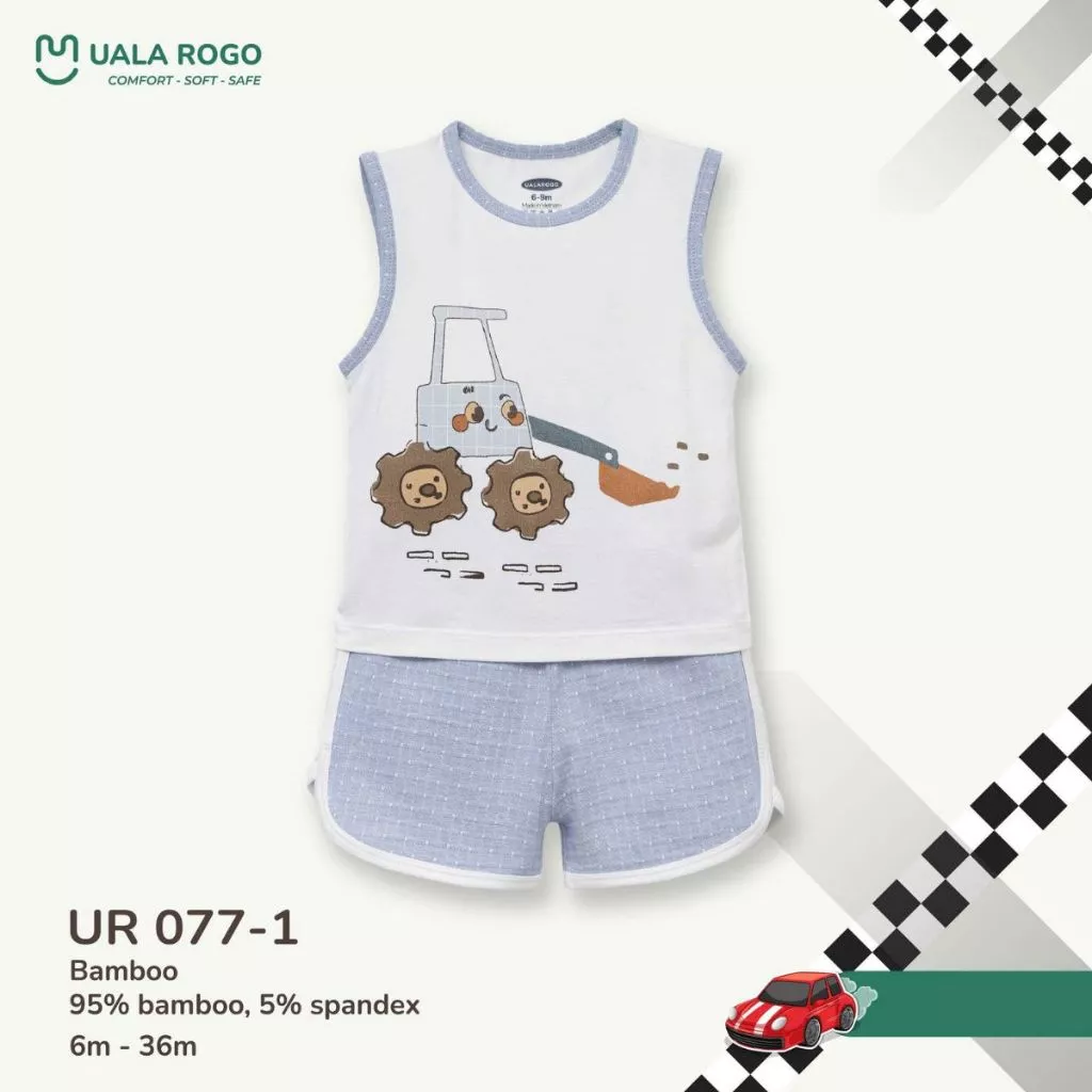 Bộ sát nách Baby Truck UR 077
