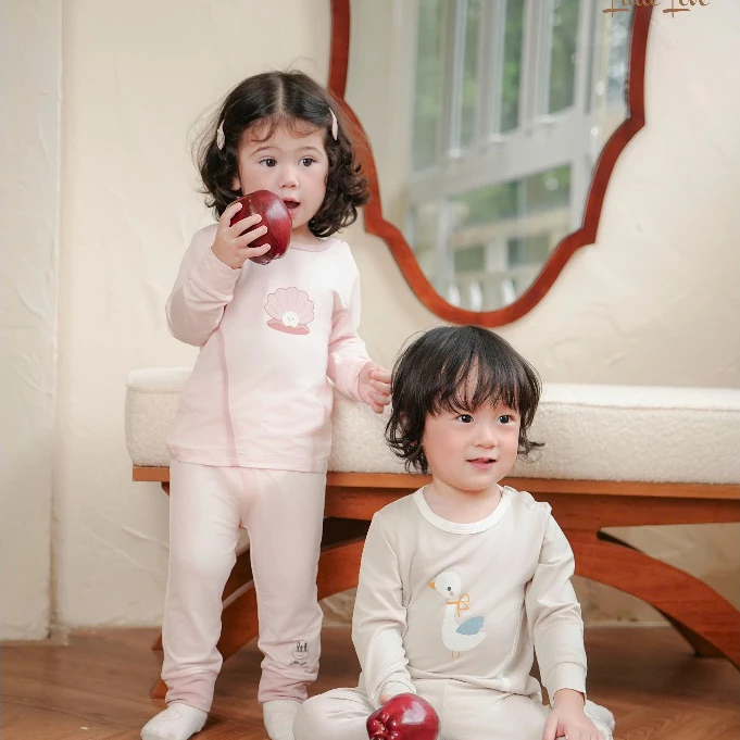 Bộ dài smoothy ốp dây phối màu 6DTM02