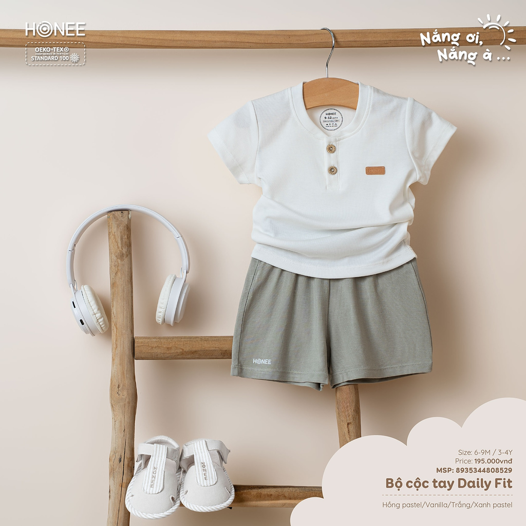 Bộ cộc tay Daily Fit 8935344808529