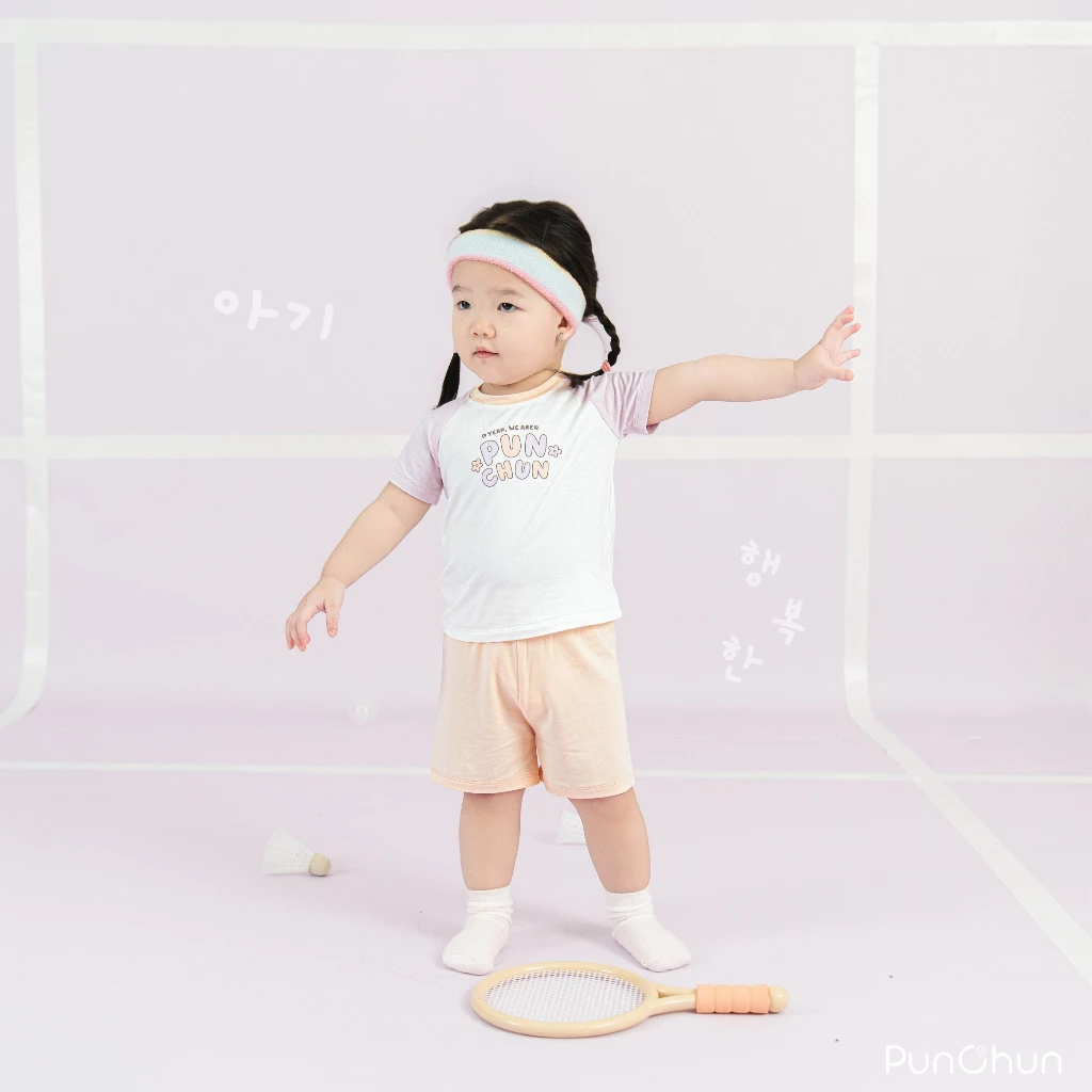 Bộ cộc raglan Punchun Cup K2BS1526