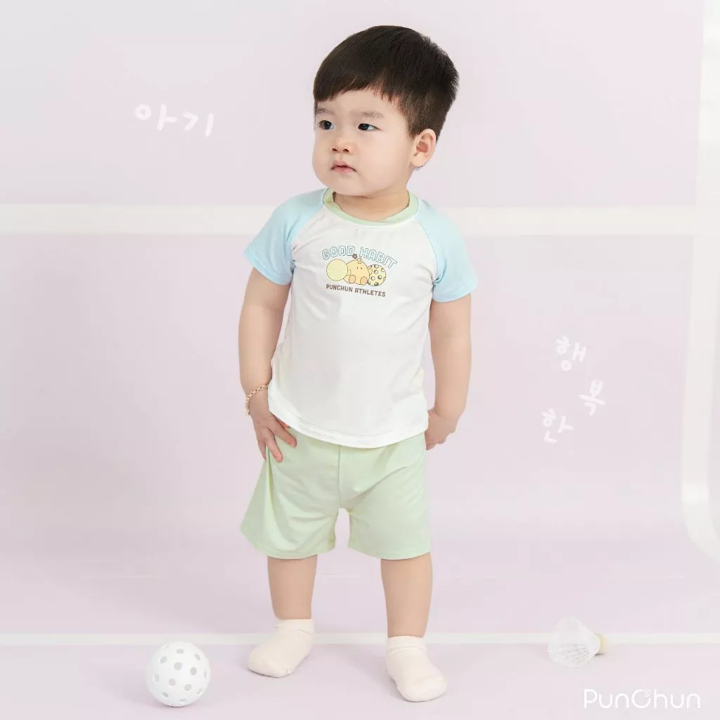 Bộ cộc raglan Punchun Cup K2BS1526