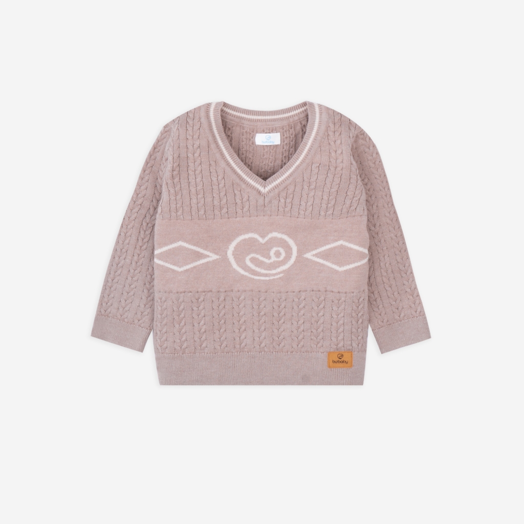 Áo len cổ tim BWL018.01