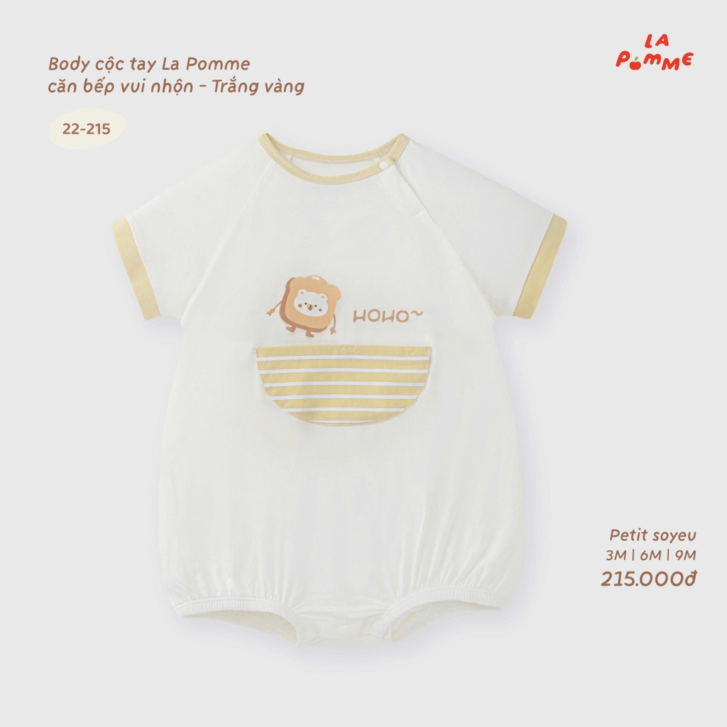 Body cộc tay La Pomme căn bếp vui nhộn 22215