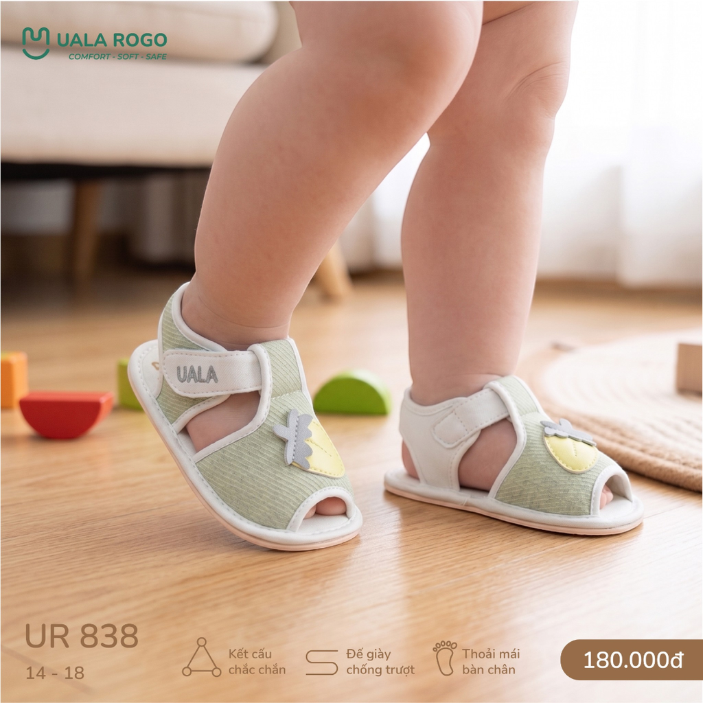 Giày dép tập đi chống trượt cho bé UR 838