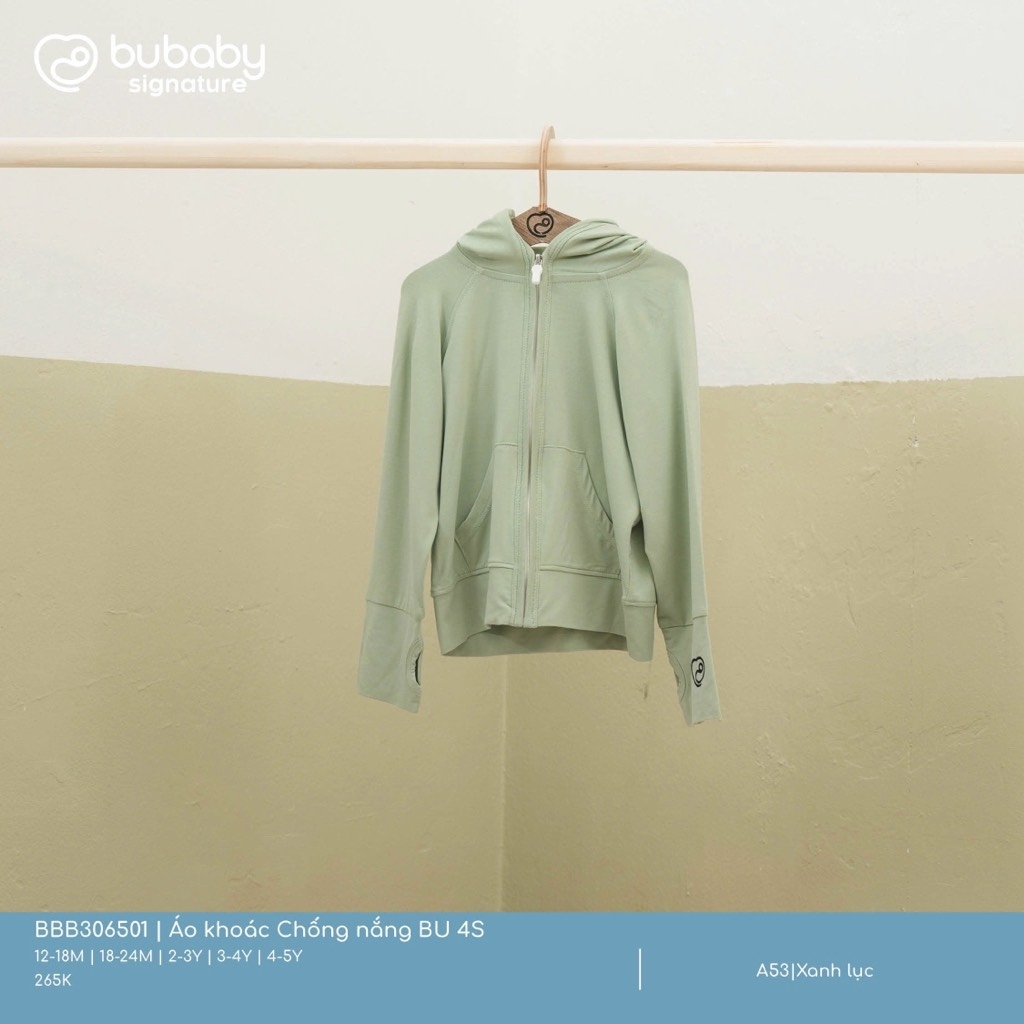 Áo Chống Nắng Có Mũ Bu 4S Bubaby BBB306501