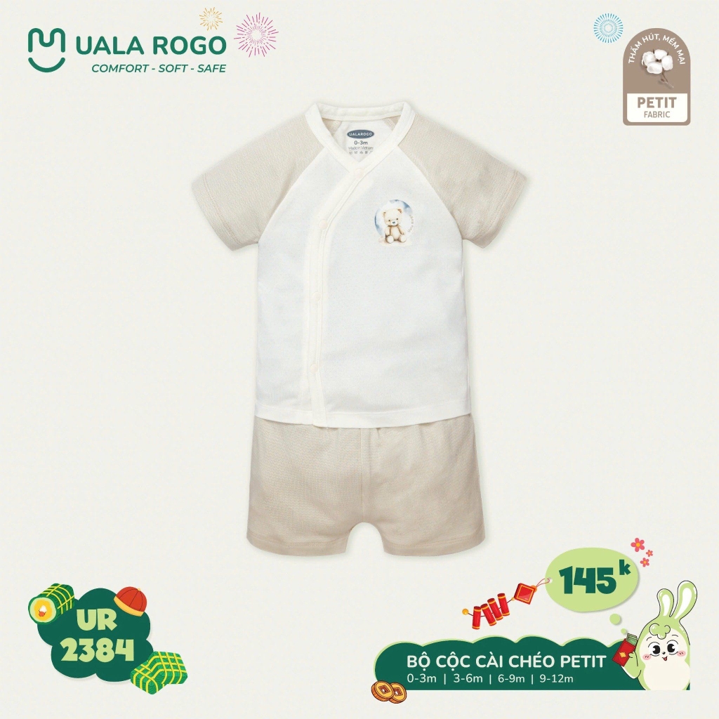 Bộ Cộc Cài Chéo Petit UR 2384