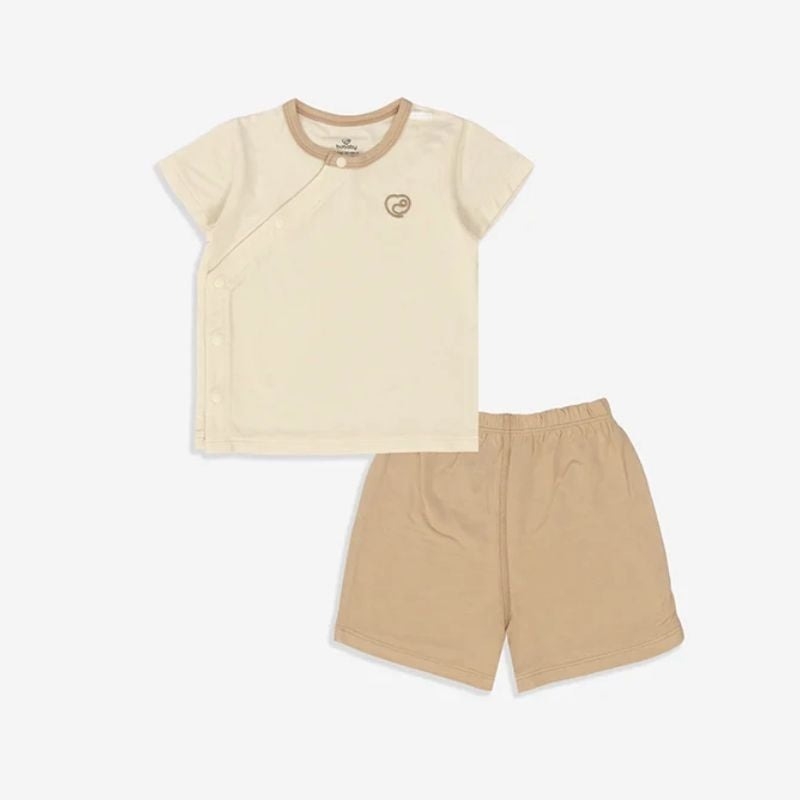 Bộ ngắn tay cài chéo Bambus Bubaby BBB130804