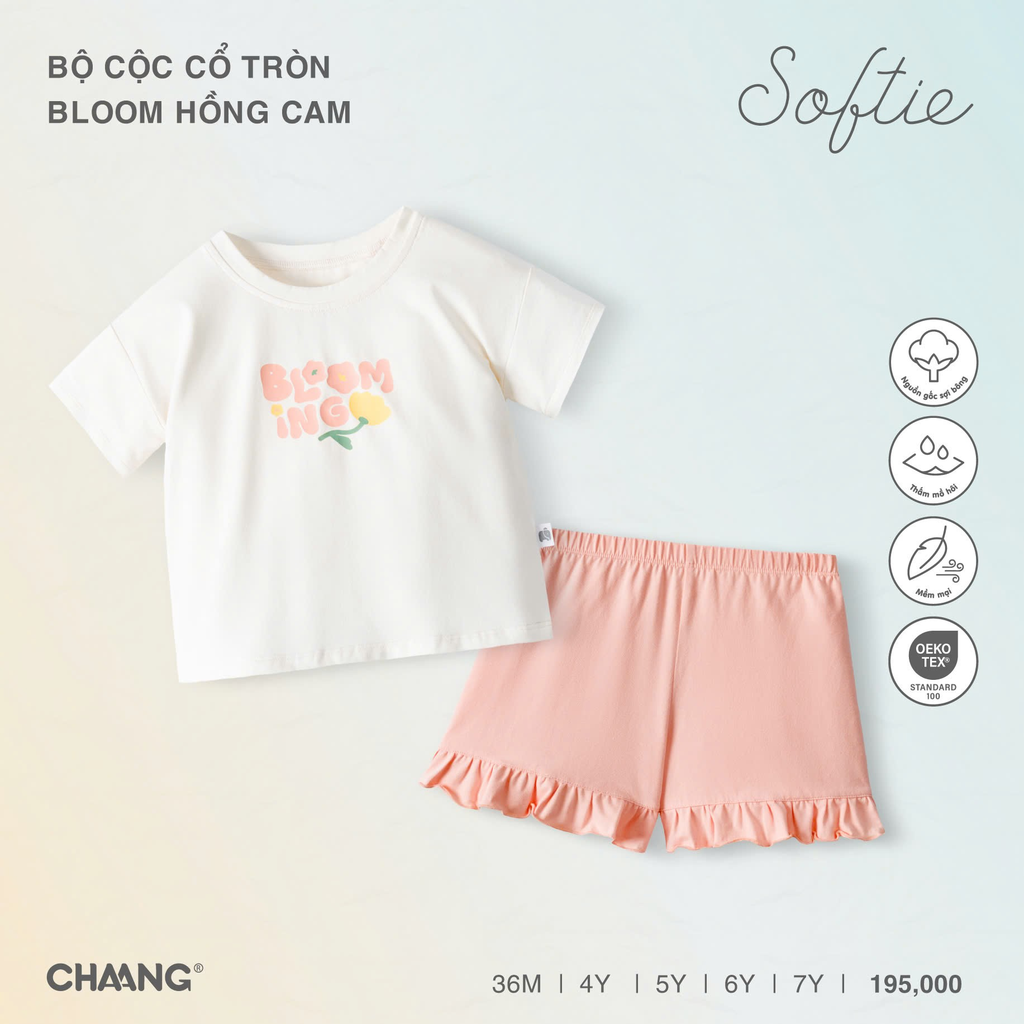 Bộ cộc cổ tròn Bloom