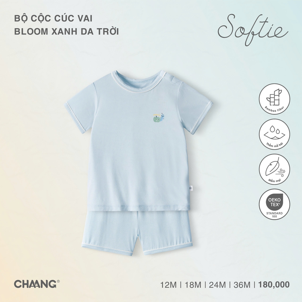 Bộ cộc cúc vai Bloom