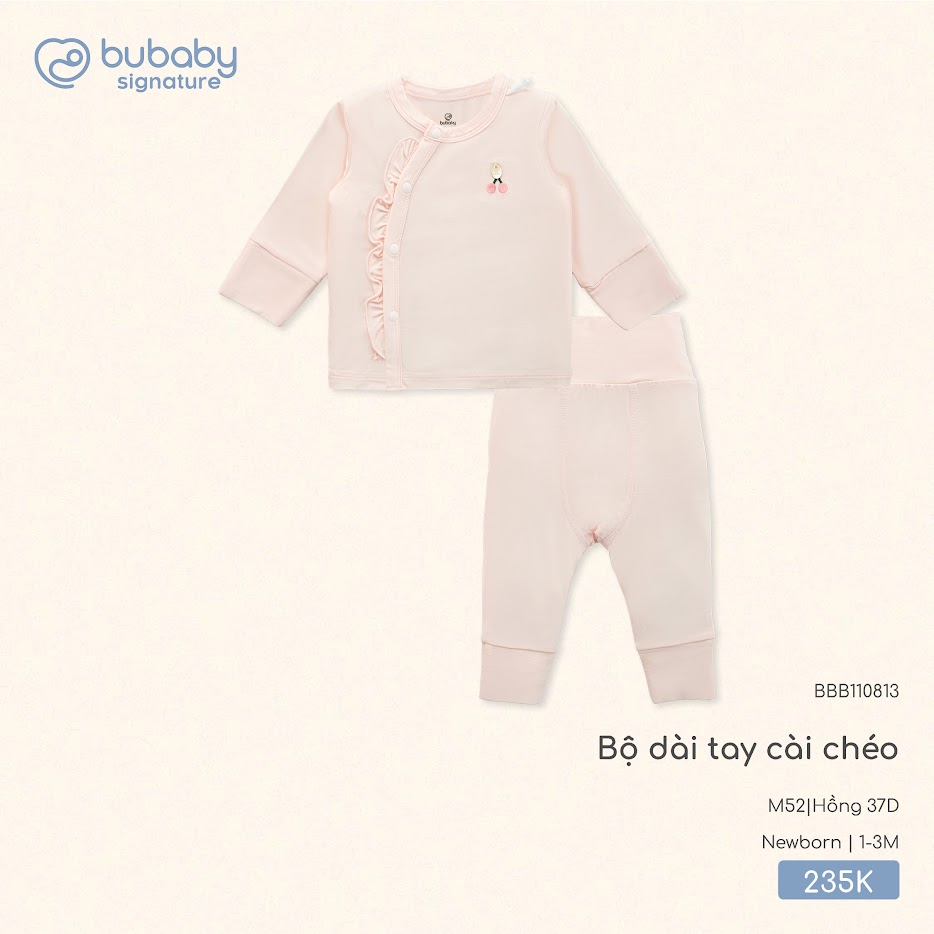 Bộ dài tay cài chéo BBB110813