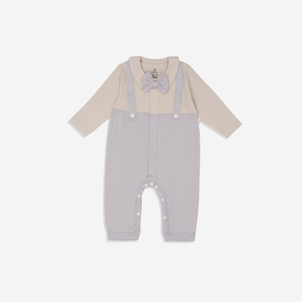Body Dài Tay Giả Yếm Cổ Peter Pan Bubaby BBB2166PP